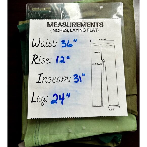 PETALS Patchwork Cargo Pants Green Multitone Streetwear Y2K Workwear Vibes LARGE - Picture 6 of 12